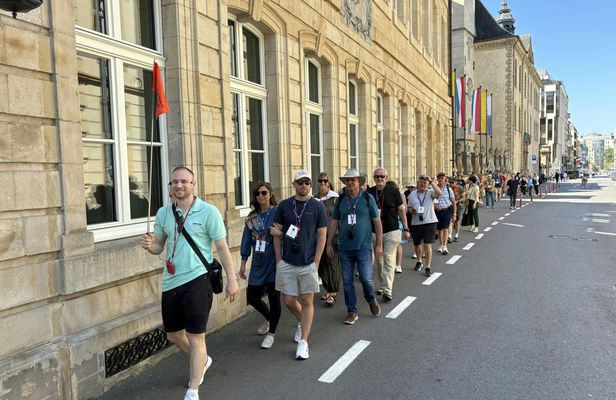 Guided walking tour in Luxembourg city