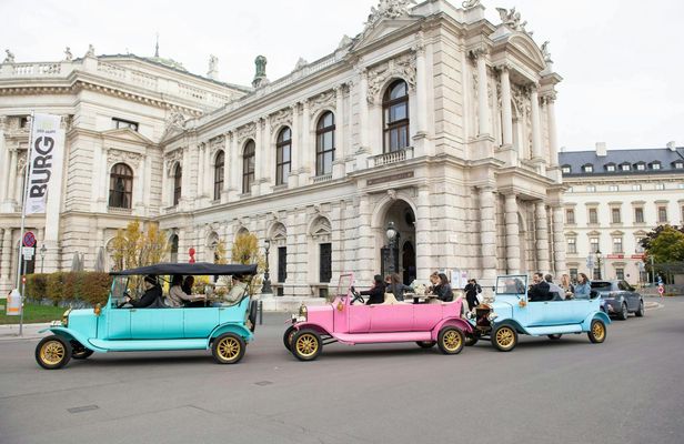 Private oldtimer electric classic car tour in Vienna