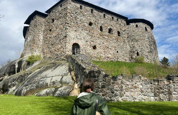 Explore Raasepori Castle ruins and Ekenäs Old Town with pizza tasting