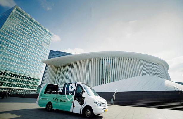 Luxembourg City sightseeing bus tour with audio guide