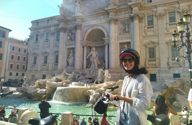 Rome self-guided city tour by bike