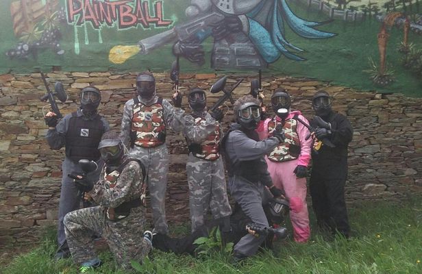 Paintball experience with expert supervision and full equipment