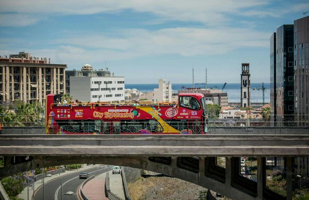 City Sightseeing hop-on hop-off bus tour of Santa Cruz de Tenerife