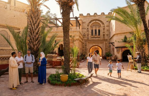 Agadir city tour and La Medina Coco Polizzi experience