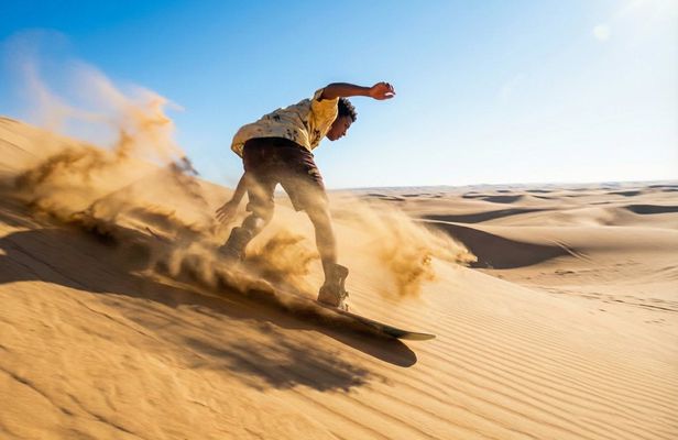 Sahara Adventure with Quad Biking, Sandboarding, Camel Ride and BBQ
