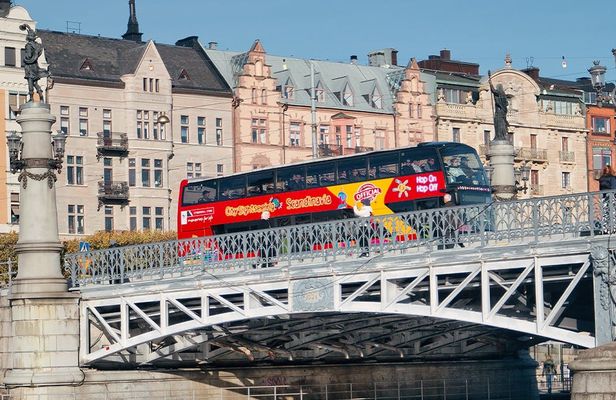 72-Hours Hop On-Hop Off Sightseeing Bus Ticket in Stockholm