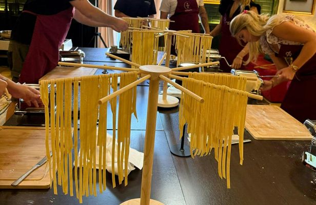Authentic Neapolitan handmade pasta and tiramisu cooking class