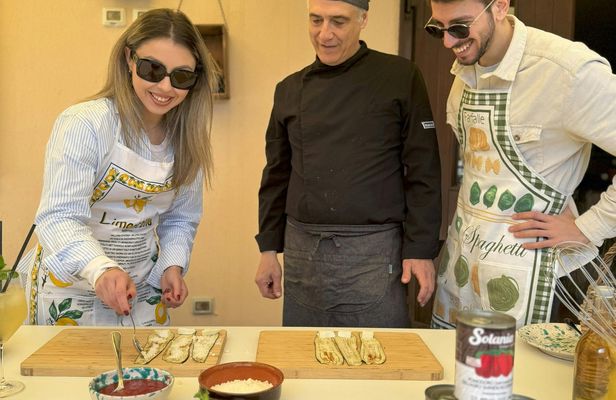 Gluten free cooking class in Sorrento