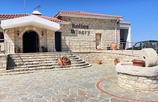 Paphos Hills wine tour with lunch and historic monastery visit