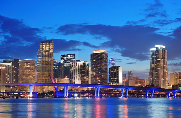 Miami night party boat cruise