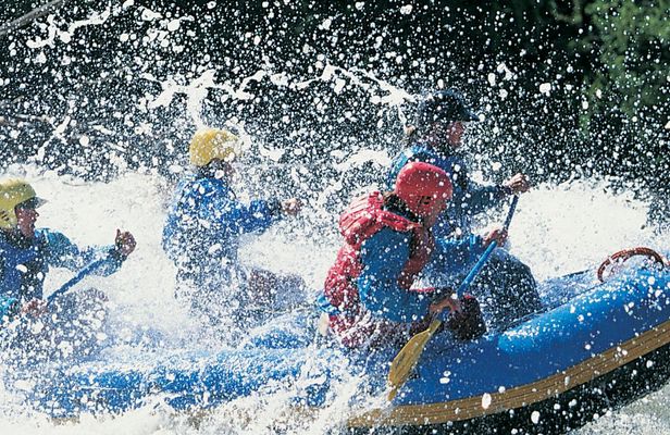 Cajón del Maipo rafting experience from Santiago