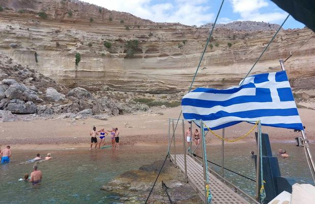 Rhodes Sun & Sea Boat Trip from Kolymbia Ticket Only