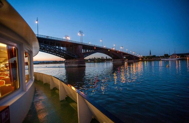 Lounge evening cruise from Mainz