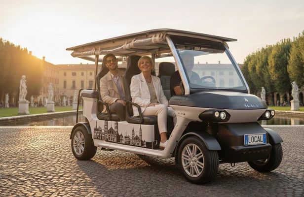 Panoramic Padua tour aboard an electric golf cart