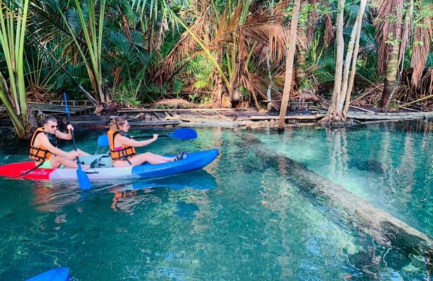 Eco-friendly kayaking journey to Khlong Nam Sai Lagoon