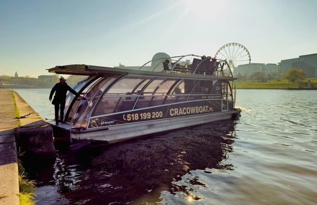 Vistula River cruise and Wieliczka Salt Mine group tour