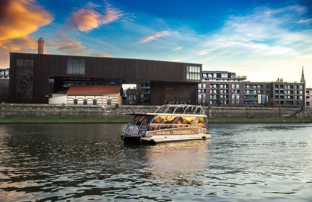 Krakow sightseeing catamaran cruise on the Vistula River