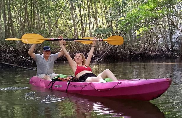 Kayaking through the Mangrove forest in Ao Thalane