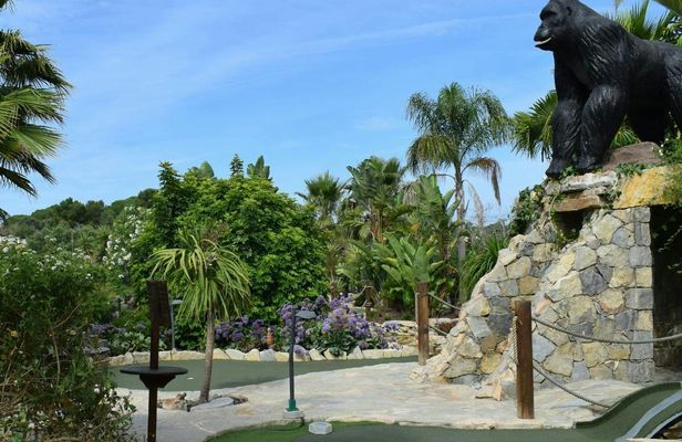 Mini golf adventure at Eden Alvor in Algarve