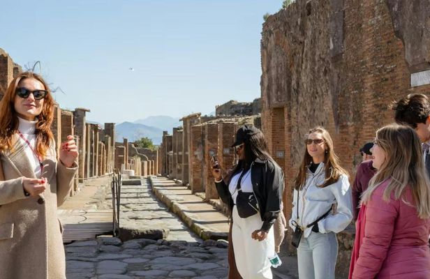 Pompeii tour with Vesuvius horse riding and wine tasting