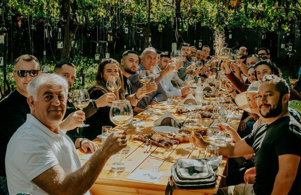 Roshnik village tour and Alpeta Winery tasting