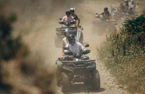 Bovilla Lake ATV adventure from Tirana