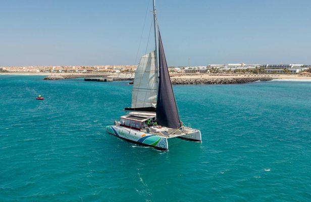 Boavista eco-catamaran day trip from Sal