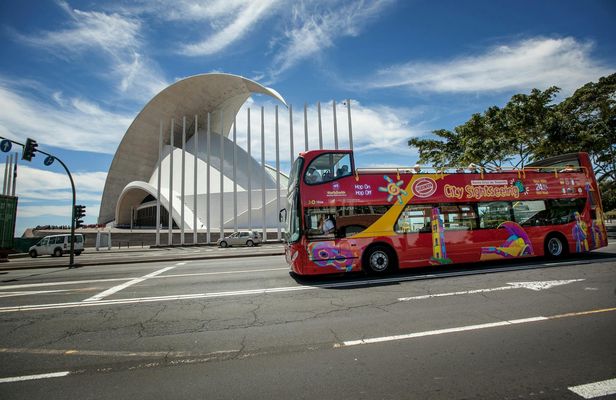 City Sightseeing hop-on hop-off bus tour of Santa Cruz de Tenerife