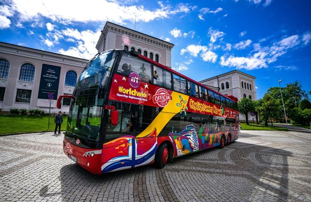 City Sightseeing hop-on hop-off bus tour of Bergen