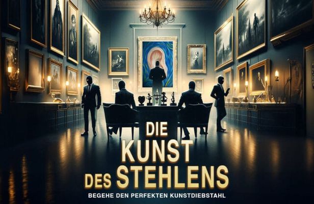 The art of stealing escape room experience for 1 hour