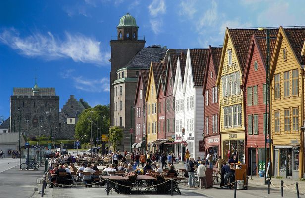 From city lights to fjord sights guided tour of Bergen and Osterfjord
