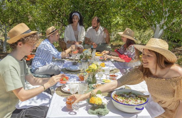 Sicilian countryside picnic and traditional farming tour