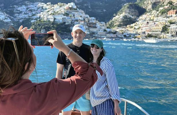 Afternoon boat tour of Capri and Li Galli Islands from Positano