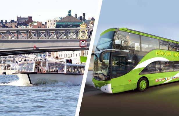 24-Hours Hop On Hop Off Sightseeing Bus and Boat Tour