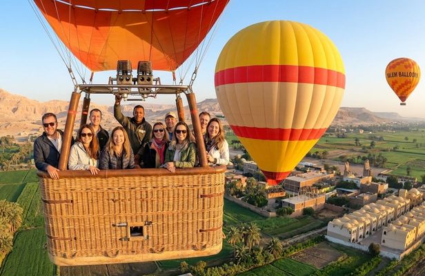 Experience Luxor by hot air balloon