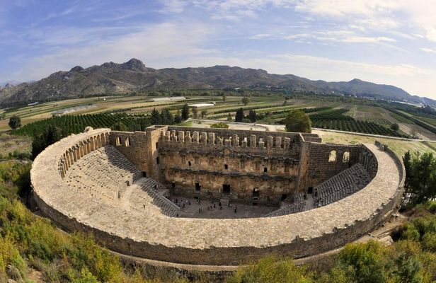 Perge, Aspendos and Kursunlu Waterfall tour with lunch
