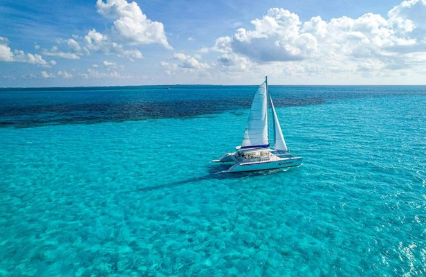 Full-day Isla Mujeres catamaran cruise from Riviera Maya
