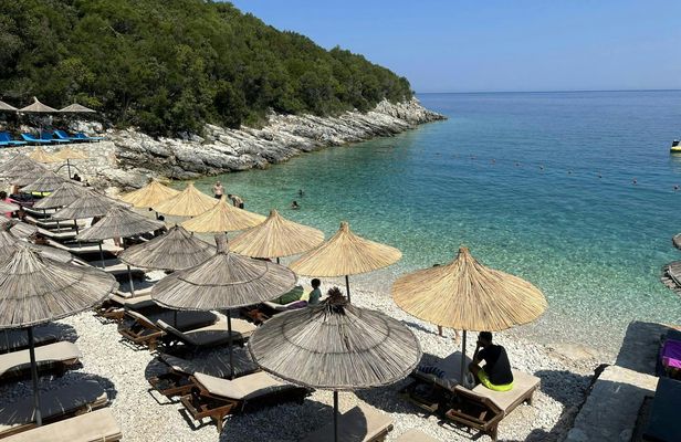 Haxhi Ali Cave and Saint Vasil Beach tour from Vlore