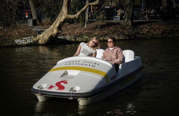 Amsterdam canals Pedal Boat ride