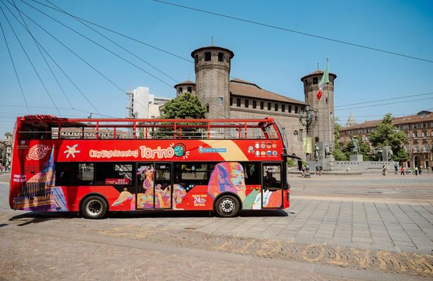 Hop-on hop-off Turin bus 24 and 48-hour tickets