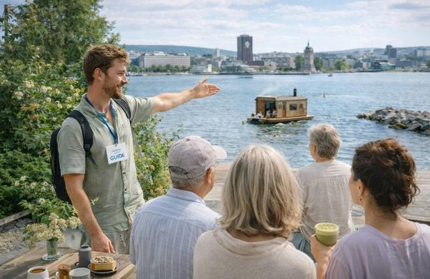 Wellness and fjord life guided walking tour of Oslo