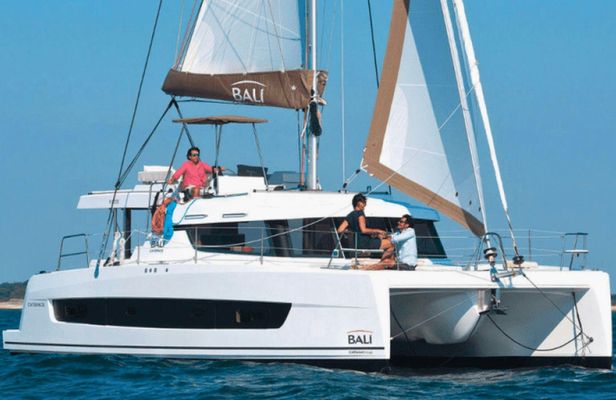 Catamaran tour from Olbia to Tavolara Marine Protected Area