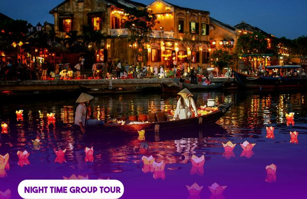 Hoi An mysterious night and lantern lights tour with dinner