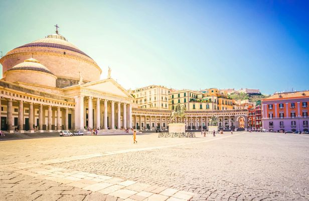 Historic Naples bike tour from ancient origins to modern city