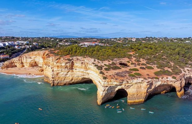 Benagil Caves yacht cruise from Portimão
