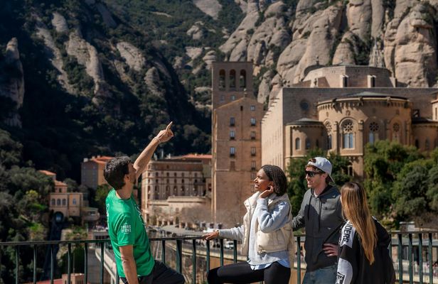 Montserrat Monastery, Funicular and scenic walk small-group tour