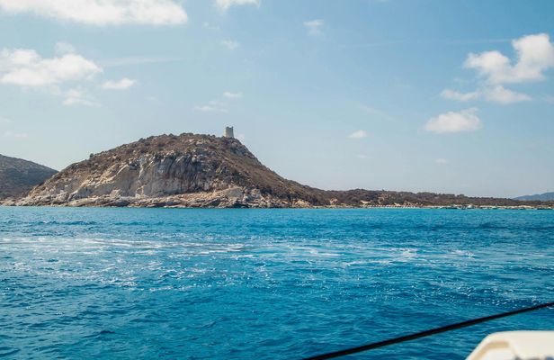 Capo Boi boat and snorkeling tour