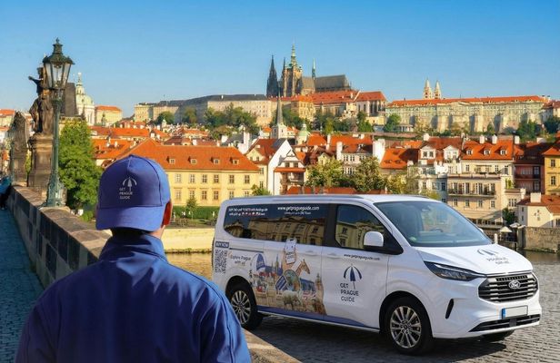 Prague Castle skip-the-line tickets and minibus transfer