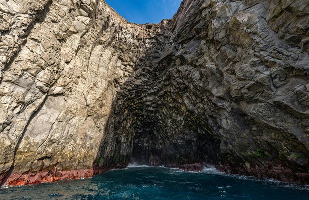 Scenic Boat Tour Along São Miguel's Northern Coast