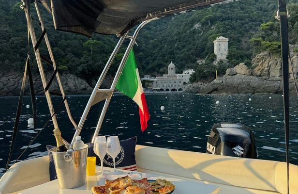 4-hours Portofino Coast boat tour with swim stops